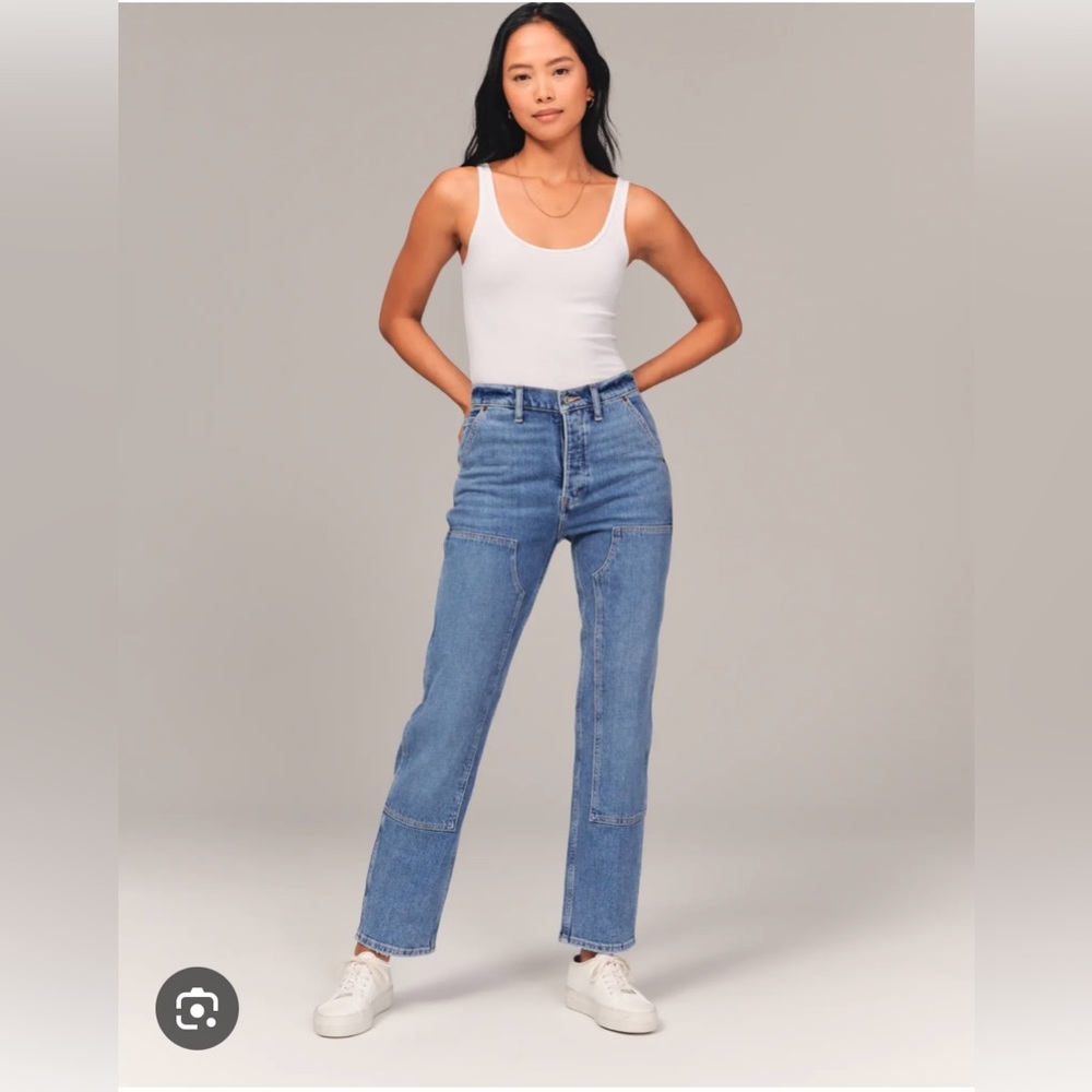 Abercrombie & fitch dad carpenter jeans